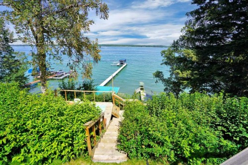 57 Grand Avenue, Norglenwold, AB - Outdoor With Body Of Water With View