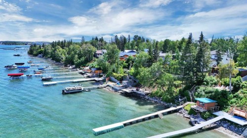 57 Grand Avenue, Norglenwold, AB - Outdoor With Body Of Water With View