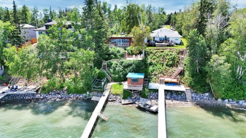 57 Grand Avenue, Norglenwold, AB - Outdoor With Body Of Water