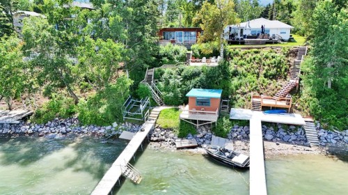 57 Grand Avenue, Norglenwold, AB - Outdoor With Body Of Water