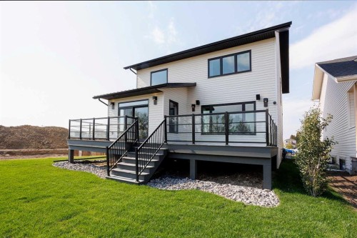 125 Emerald Drive, Red Deer, AB - Outdoor With Deck Patio Veranda With Exterior