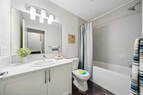 504-24 Park Street, Cochrane, AB - Indoor Photo Showing Bathroom