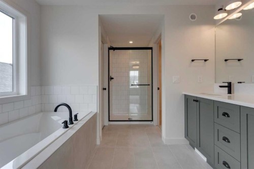 21 Bayview Mews Sw, Airdrie, AB - Indoor Photo Showing Bathroom