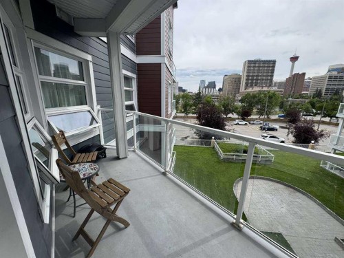 371-333 Riverfront Avenue Se, Calgary, AB - Outdoor With Balcony With Exterior