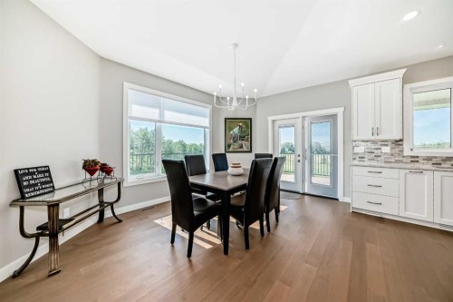 3 - 255049 Township Rd 432, Rural Ponoka County, AB - Indoor Photo Showing Dining Room