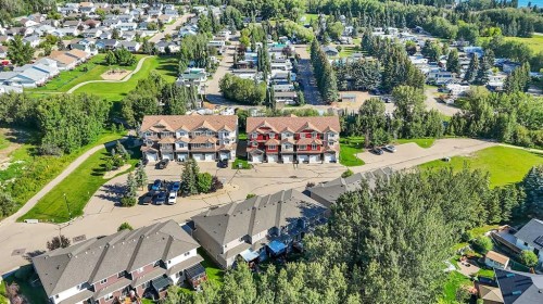 5-5301 Windward Place, Sylvan Lake, AB - Outdoor With View