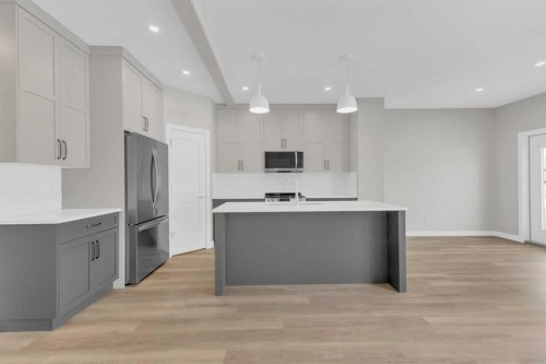 114 Palmer Circle, Blackfalds, AB - Indoor Photo Showing Kitchen