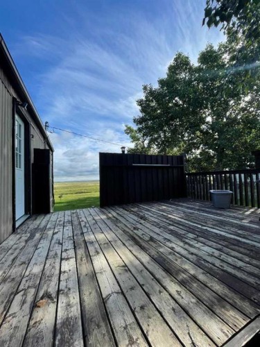202 Railway Avenue, Veteran, AB - Outdoor With Deck Patio Veranda