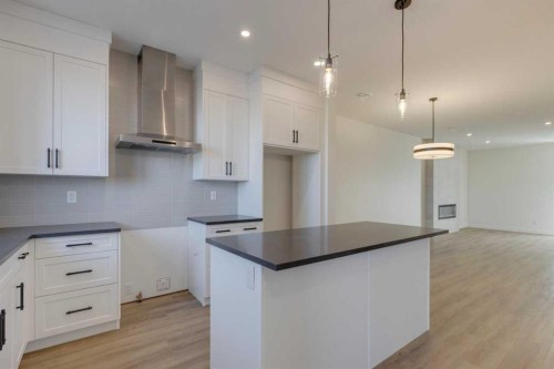 8546 Huxbury Drive Ne, Calgary, AB - Indoor Photo Showing Kitchen With Upgraded Kitchen