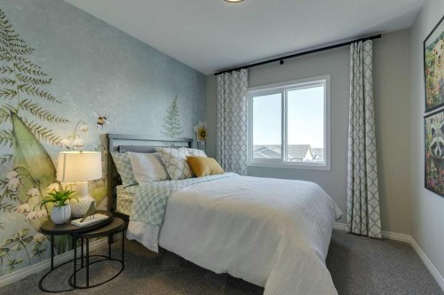 174 Mitchell Road Nw, Calgary, AB - Indoor Photo Showing Bedroom