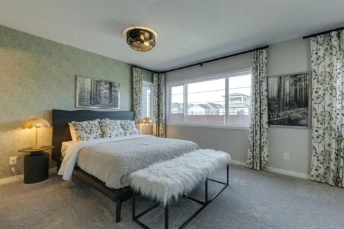 174 Mitchell Road Nw, Calgary, AB - Indoor Photo Showing Bedroom