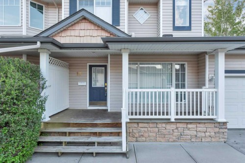 10-73 Addington Drive, Red Deer, AB - Outdoor With Deck Patio Veranda With Facade