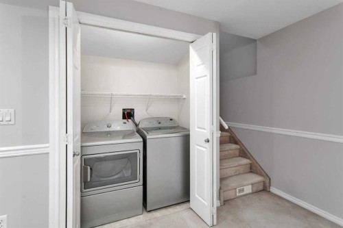 10-73 Addington Drive, Red Deer, AB - Indoor Photo Showing Laundry Room