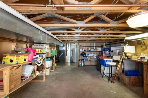 128 Norby Crescent, Red Deer, AB - Indoor Photo Showing Basement