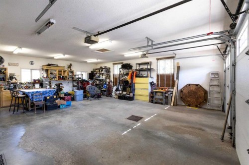 128 Norby Crescent, Red Deer, AB - Indoor Photo Showing Garage