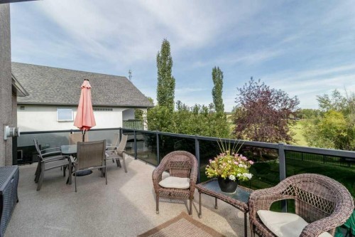 48 Fieldstone Way, Sylvan Lake, AB - Outdoor With Deck Patio Veranda With Exterior