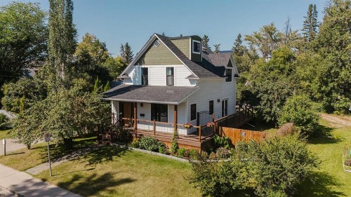 4540 52 Street, Red Deer, AB - Outdoor With Deck Patio Veranda