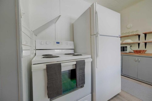 4738 50 Street East, Sylvan Lake, AB - Indoor Photo Showing Kitchen