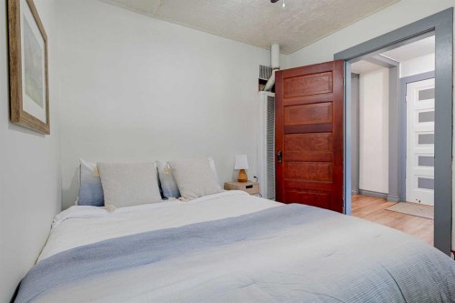 4738 50 Street East, Sylvan Lake, AB - Indoor Photo Showing Bedroom