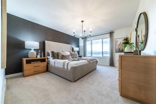 115 Saddlebred Place, Cochrane, AB - Indoor Photo Showing Bedroom