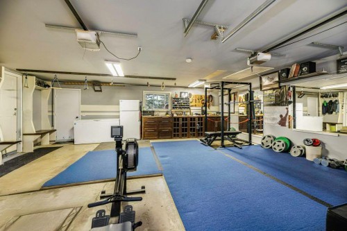 33 Fairway Drive, Lacombe, AB - Indoor Photo Showing Garage