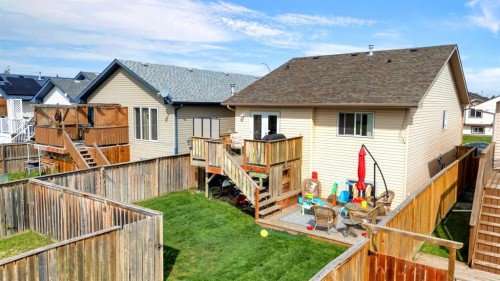 21 Hunter Road, Sylvan Lake, AB - Outdoor With Deck Patio Veranda With Exterior