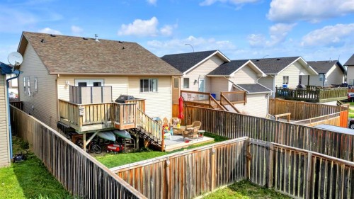 21 Hunter Road, Sylvan Lake, AB - Outdoor With Deck Patio Veranda With Exterior