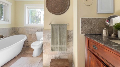 4105 Wallace Street, Donalda, AB - Indoor Photo Showing Bathroom