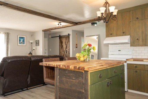 5011 51St Ave, Bashaw, AB - Indoor Photo Showing Kitchen