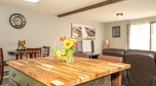 5011 51St Ave, Bashaw, AB - Indoor Photo Showing Dining Room