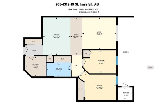 205-4319 49 Street, Innisfail, AB - Other