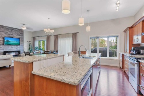 149 Carrington Drive, Red Deer, AB - Indoor Photo Showing Kitchen