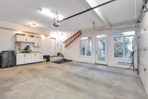 149 Carrington Drive, Red Deer, AB - Indoor Photo Showing Garage