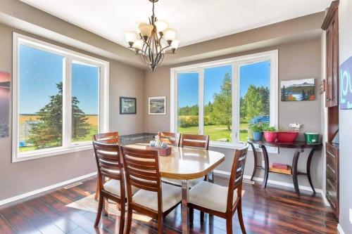 394073 Range Road 44, Rural Clearwater County, AB - Indoor Photo Showing Dining Room