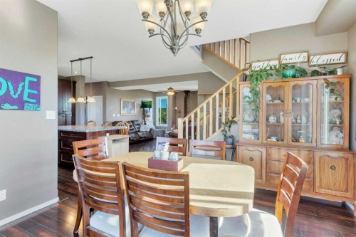 394073 Range Road 44, Rural Clearwater County, AB - Indoor Photo Showing Dining Room