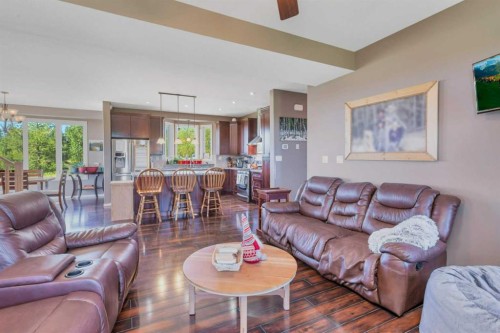 394073 Range Road 44, Rural Clearwater County, AB - Indoor Photo Showing Living Room
