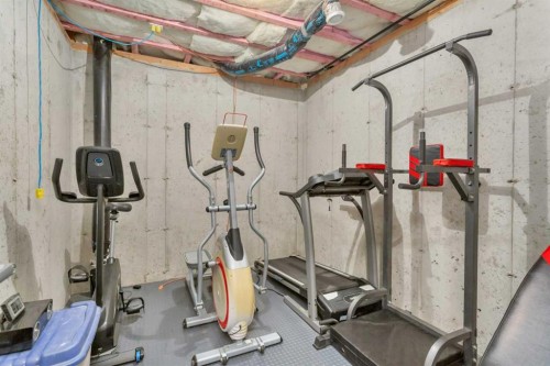394073 Range Road 44, Rural Clearwater County, AB - Indoor Photo Showing Gym Room