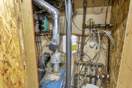 394073 Range Road 44, Rural Clearwater County, AB - Indoor Photo Showing Basement