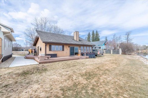 35 Lakeshore Drive, Grandview, AB - Outdoor With Deck Patio Veranda