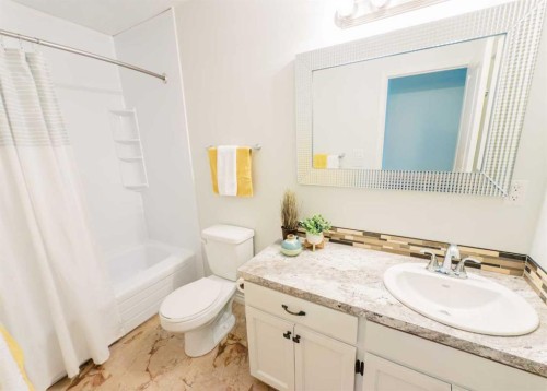 4916A 53 Street, Stettler, AB - Indoor Photo Showing Bathroom