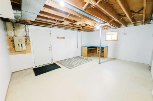 4916A 53 Street, Stettler, AB - Indoor Photo Showing Basement