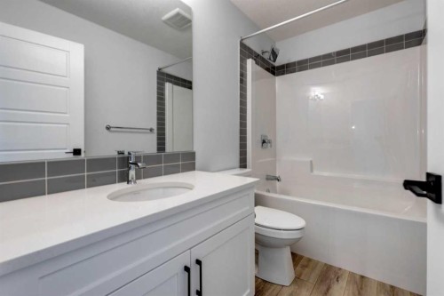 180 Sora Terrace Se, Calgary, AB - Indoor Photo Showing Bathroom