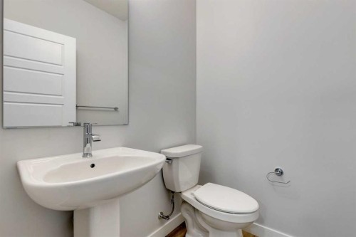 180 Sora Terrace Se, Calgary, AB - Indoor Photo Showing Bathroom