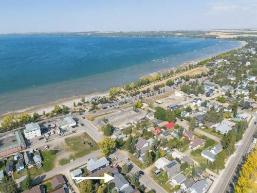 5016 44 Street, Sylvan Lake, AB - Outdoor With Body Of Water With View