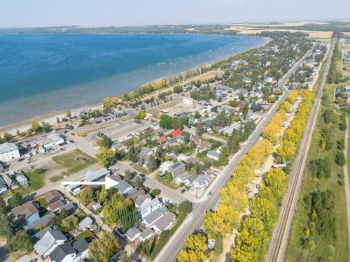 5016 44 Street, Sylvan Lake, AB - Outdoor With Body Of Water With View