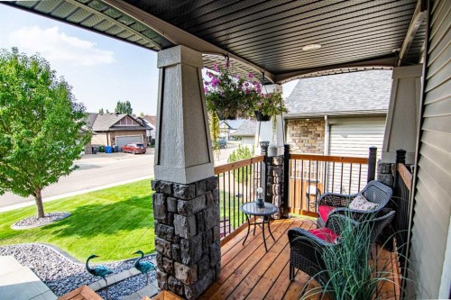 51 Illingworth Close, Red Deer, AB - Outdoor With Deck Patio Veranda With Exterior