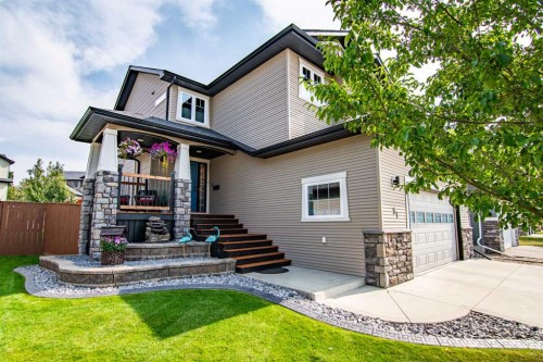 51 Illingworth Close, Red Deer, AB - Outdoor With Deck Patio Veranda