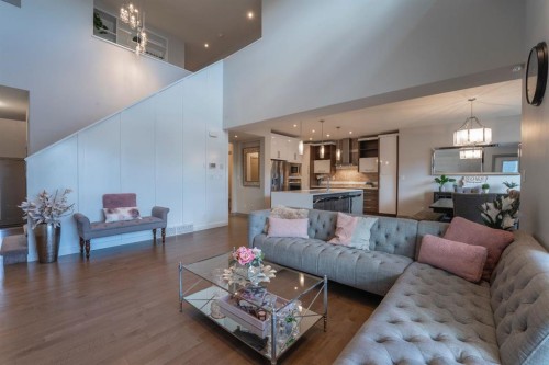 17 Lazaro Close, Red Deer, AB - Indoor Photo Showing Living Room