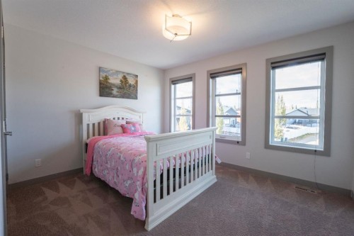17 Lazaro Close, Red Deer, AB - Indoor Photo Showing Bedroom