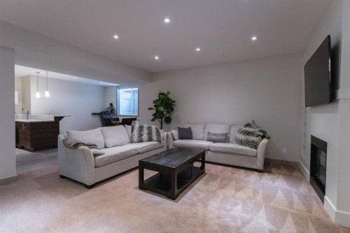 17 Lazaro Close, Red Deer, AB - Indoor Photo Showing Living Room